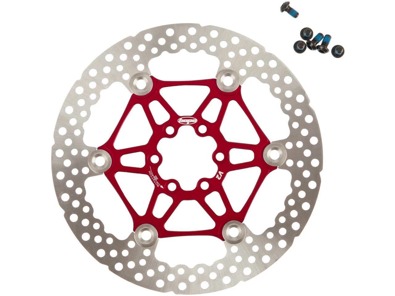 HOPE Bremsscheibe MV2 6-Loch Floating Für V2 6 HOPE Bremsscheibe MV2 6-Loch Floating Für V2 – Bild 4