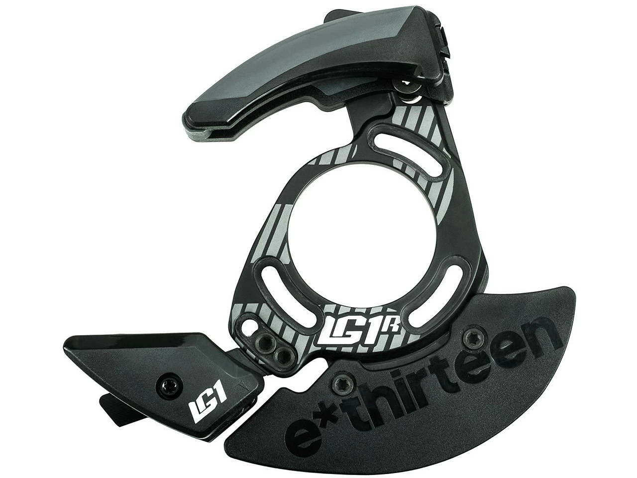 E-thirteen LG1 Race Carbon Kettenführung Inkl. Bashguard 3 E-thirteen LG1 Race Carbon Kettenführung Inkl. Bashguard