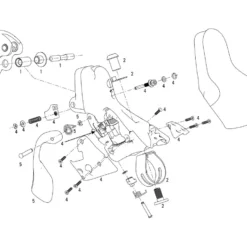 SRAM Ersatzteile Red Bremsschalthebel (2008-2011)
