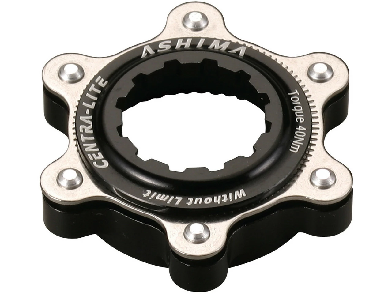 ASHIMA Centra-Lite AC02 Bremsscheibenadapter 6-Loch Auf Center Lock 4 ASHIMA Centra-Lite AC02 Bremsscheibenadapter 6-Loch Auf Center Lock – Bild 2