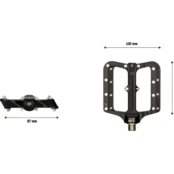 Syntace NumberNine2 Titan Plattformpedale -Angebote Rad Gipfel Store 233704