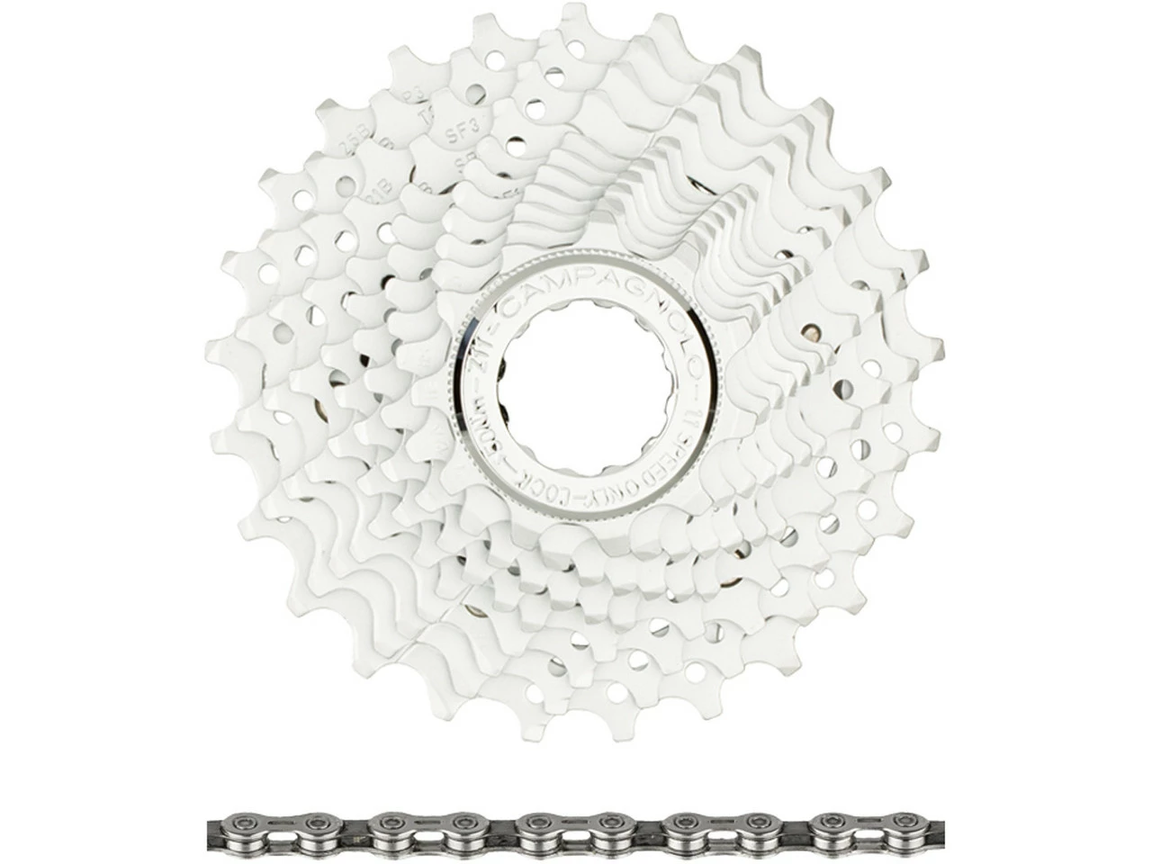 Campagnolo® Potenza 11 Kassette + Potenza 11 Kette 11-fach Verschleißset 3 Campagnolo® Potenza 11 Kassette + Potenza 11 Kette 11-fach Verschleißset