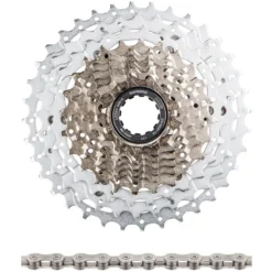 Shimano SLX Kassette CS-HG81-10 + Kette CN-HG95 10-fach Verschleißset