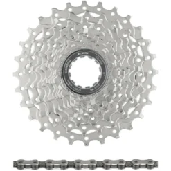 Shimano 105 Kassette CS-5700 + Kette CN-6701 10-fach VerschleiĂset