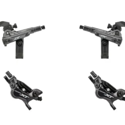 Shimano XT V+h Set Scheibenbremse BR-M8120 Mit Resinbelag J-Kit