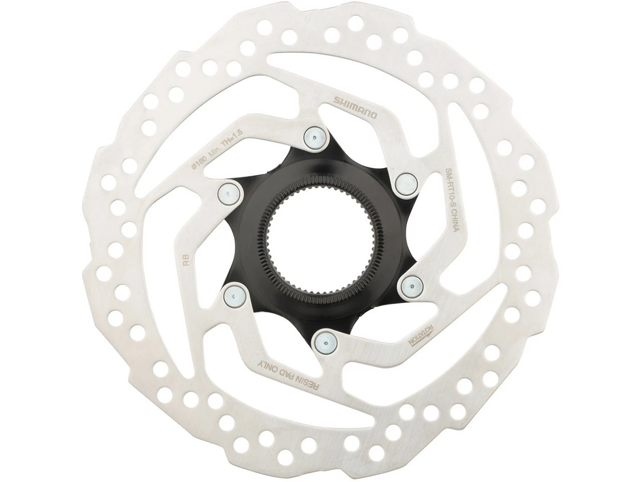 Shimano Bremsscheibe SM-RT10 Center Lock 4 Shimano Bremsscheibe SM-RT10 Center Lock – Bild 2