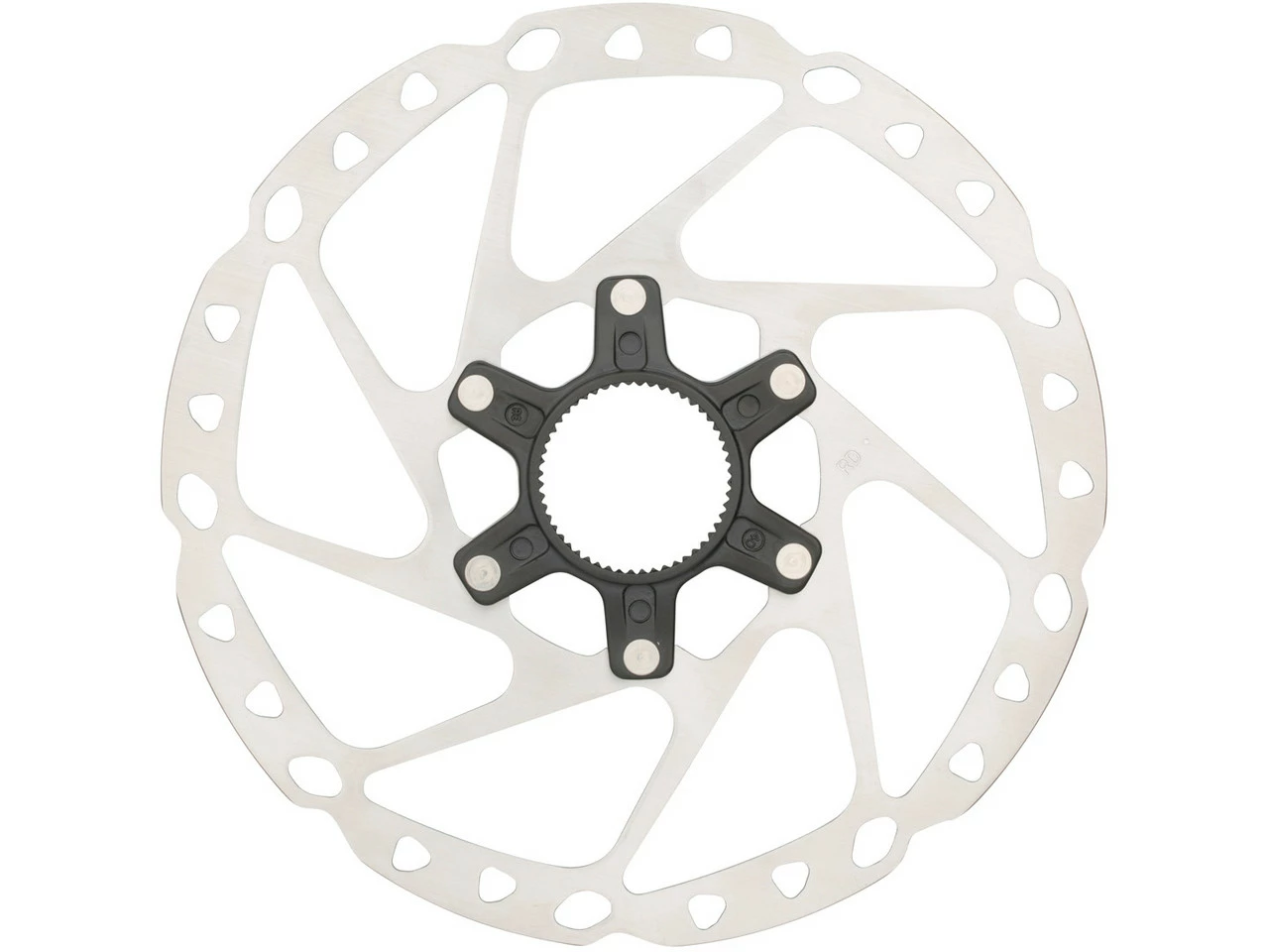 Shimano Bremsscheibe SM-RT64 Center Lock Für Deore Mit Innenverzahnung 4 Shimano Bremsscheibe SM-RT64 Center Lock Für Deore Mit Innenverzahnung – Bild 2