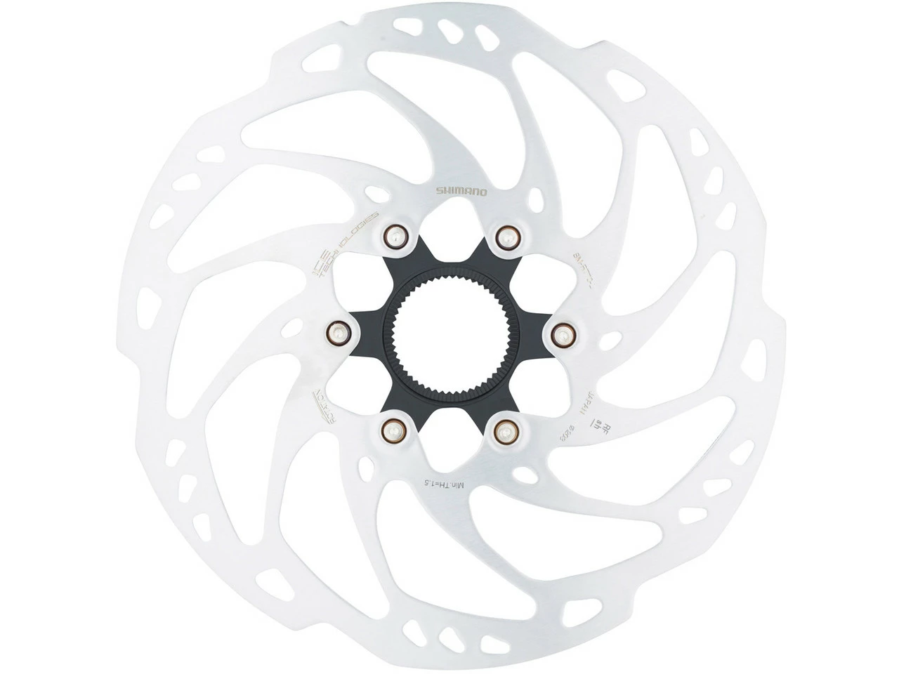 Shimano Bremsscheibe SM-RT70 Center Lock Für SLX Mit Innenverzahnung 9 Shimano Bremsscheibe SM-RT70 Center Lock Für SLX Mit Innenverzahnung – Bild 7