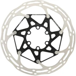 SRAM Centerline X Rounded 6-Loch Bremsscheibe Mit Stahl-Schrauben 2-teilig