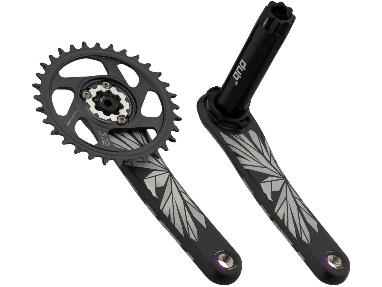 SRAM X01 Eagle SuperBoost+ DUB DM 12-fach Carbon Kurbelgarnitur 9 SRAM X01 Eagle SuperBoost+ DUB DM 12-fach Carbon Kurbelgarnitur – Bild 7