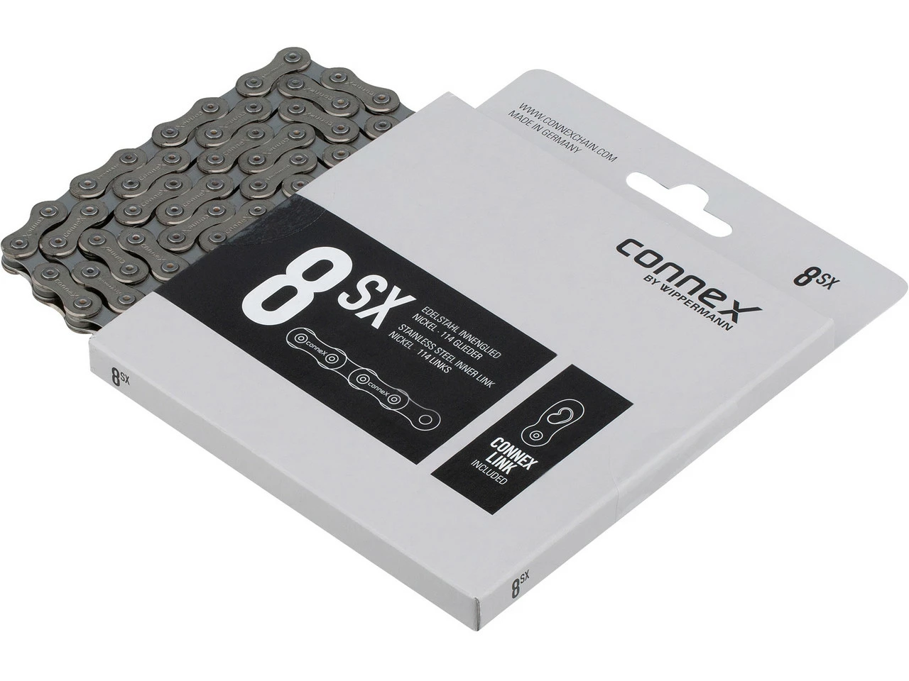 Connex 8sX 8-fach Edelstahl Kette 3 Connex 8sX 8-fach Edelstahl Kette