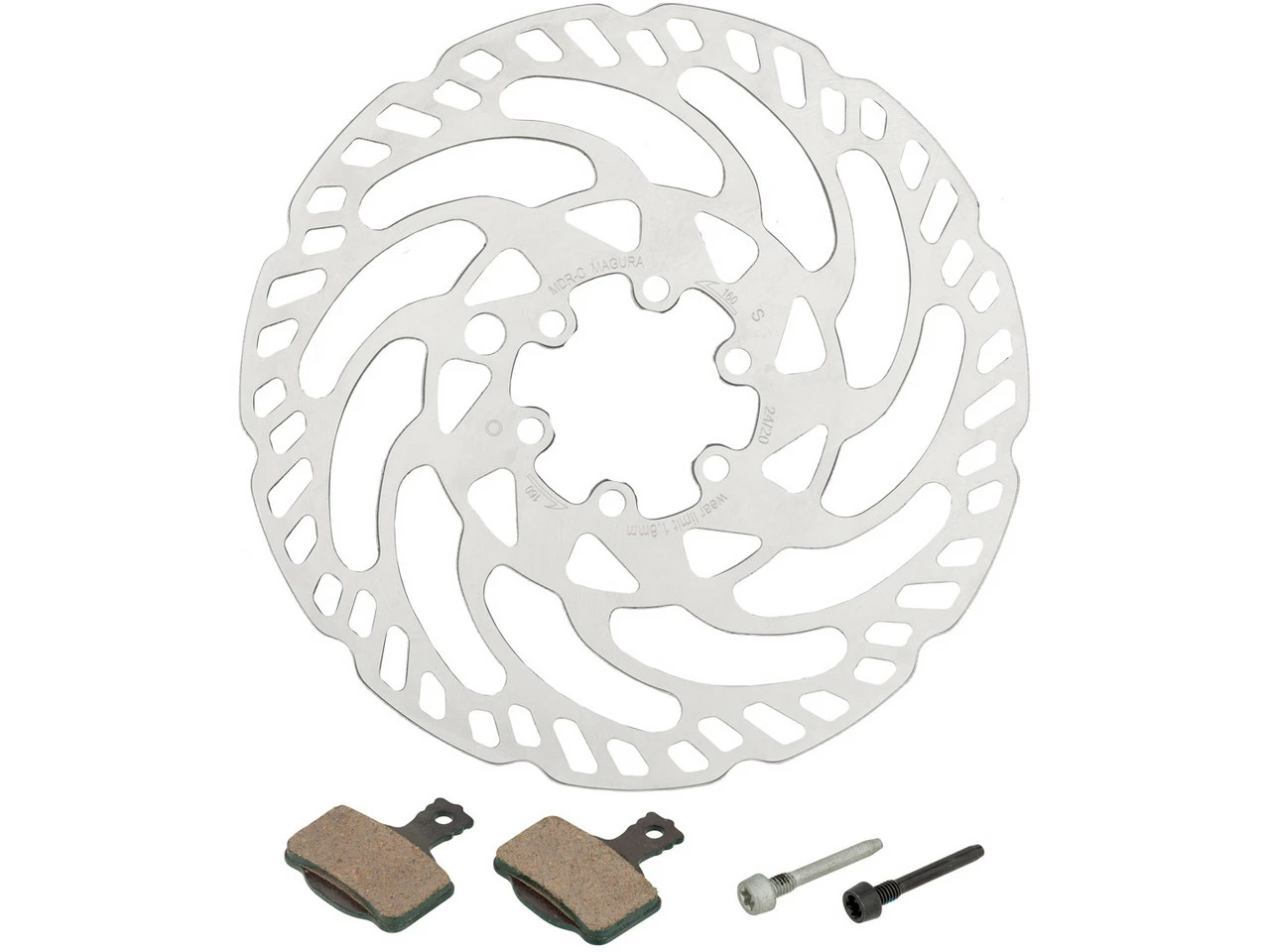 MAGURA MDR-C Bremsscheiben Und Belag Kit 6-Loch 160 Mm 6 MAGURA MDR-C Bremsscheiben Und Belag Kit 6-Loch 160 Mm – Bild 4