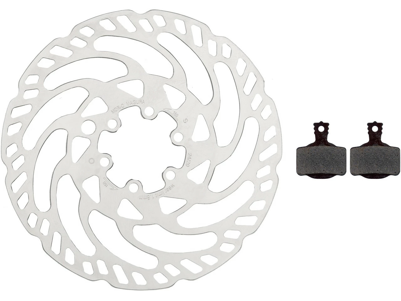 MAGURA MDR-C Bremsscheiben Und Belag Kit 6-Loch 160 Mm 11 MAGURA MDR-C Bremsscheiben Und Belag Kit 6-Loch 160 Mm – Bild 9