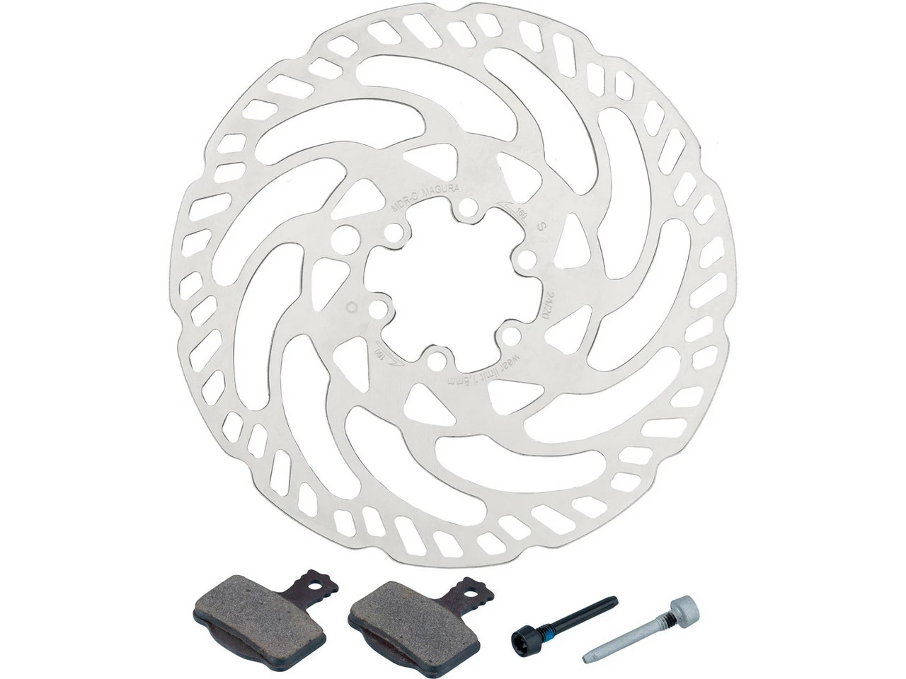 MAGURA MDR-C Bremsscheiben Und Belag Kit 6-Loch 160 Mm 14 MAGURA MDR-C Bremsscheiben Und Belag Kit 6-Loch 160 Mm – Bild 12