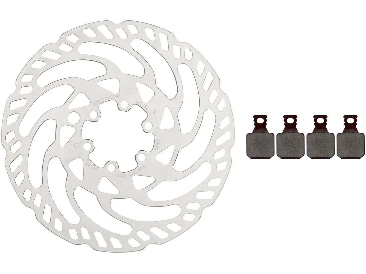 MAGURA MDR-C Bremsscheiben Und Belag Kit 6-Loch 160 Mm 19 MAGURA MDR-C Bremsscheiben Und Belag Kit 6-Loch 160 Mm – Bild 17