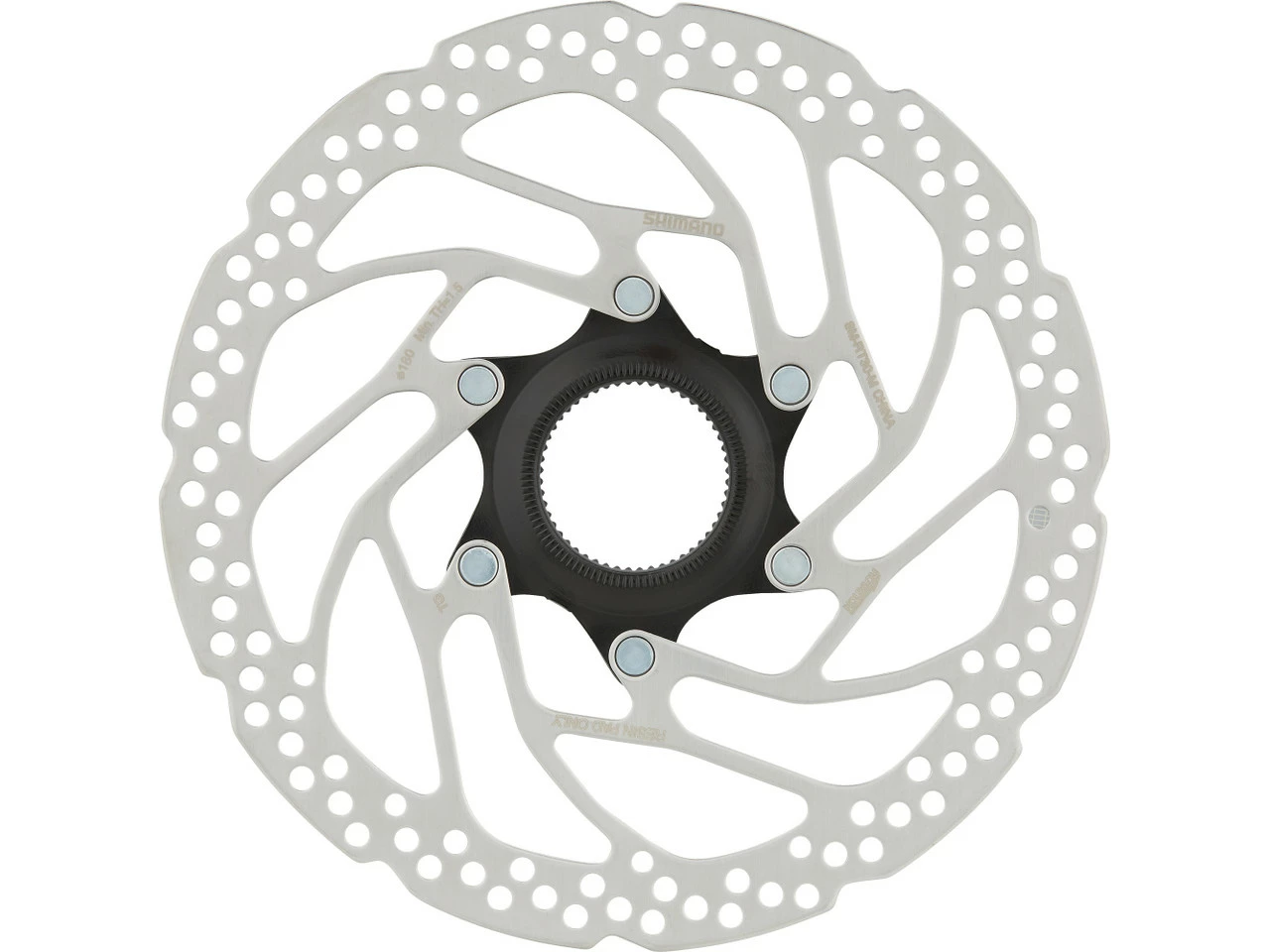 Shimano Bremsscheibe SM-RT30 Center Lock Innenverzahnung + Magnet 3 Shimano Bremsscheibe SM-RT30 Center Lock Innenverzahnung + Magnet