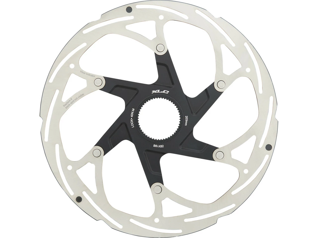 XLC Bremsscheibe BR-X82 Center Lock 6 XLC Bremsscheibe BR-X82 Center Lock – Bild 4