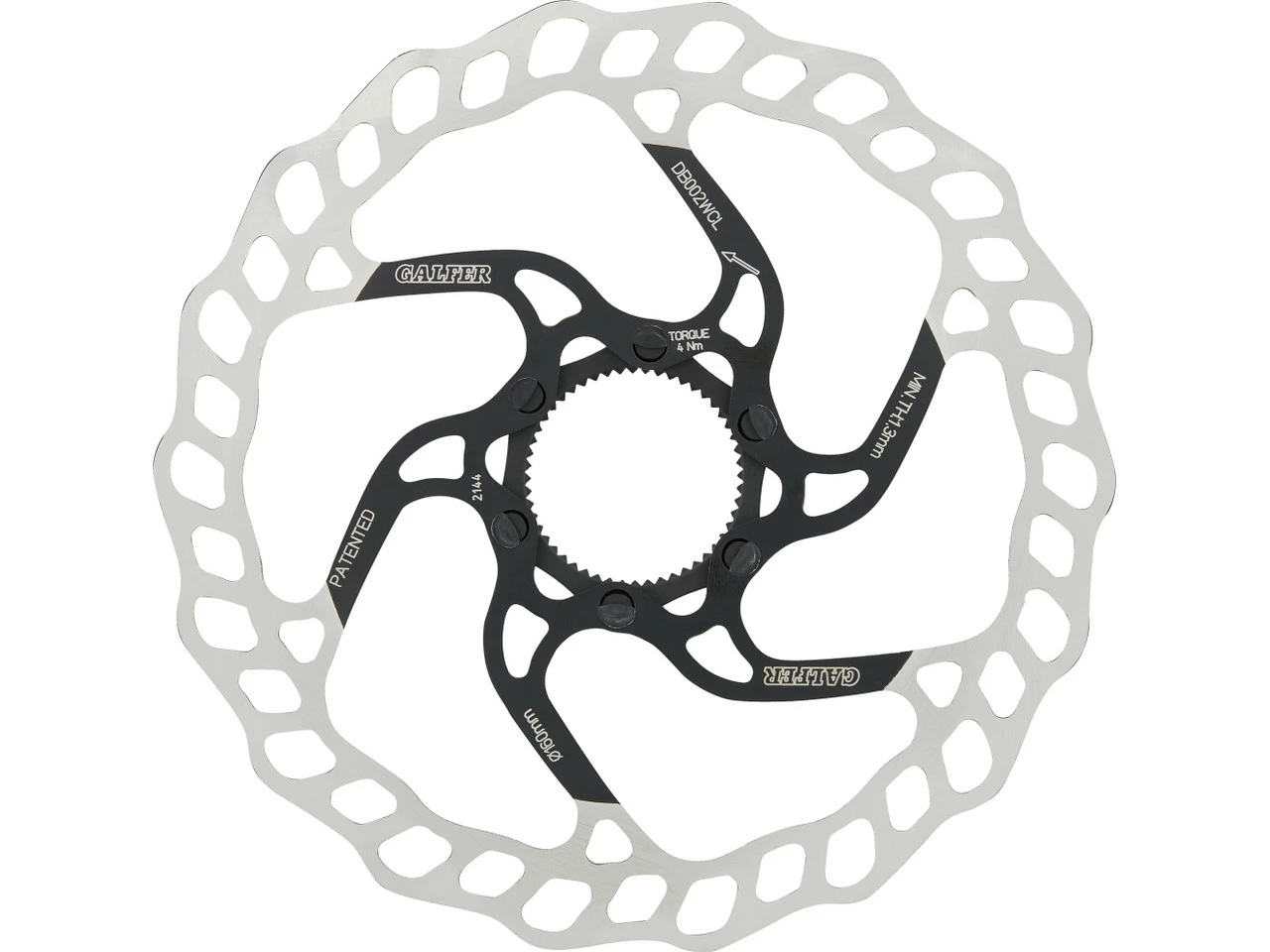 GALFER Fixed Disc Wave 1,8 Mm MTB Center Lock Bremsscheibe 3 GALFER Fixed Disc Wave 1,8 Mm MTB Center Lock Bremsscheibe