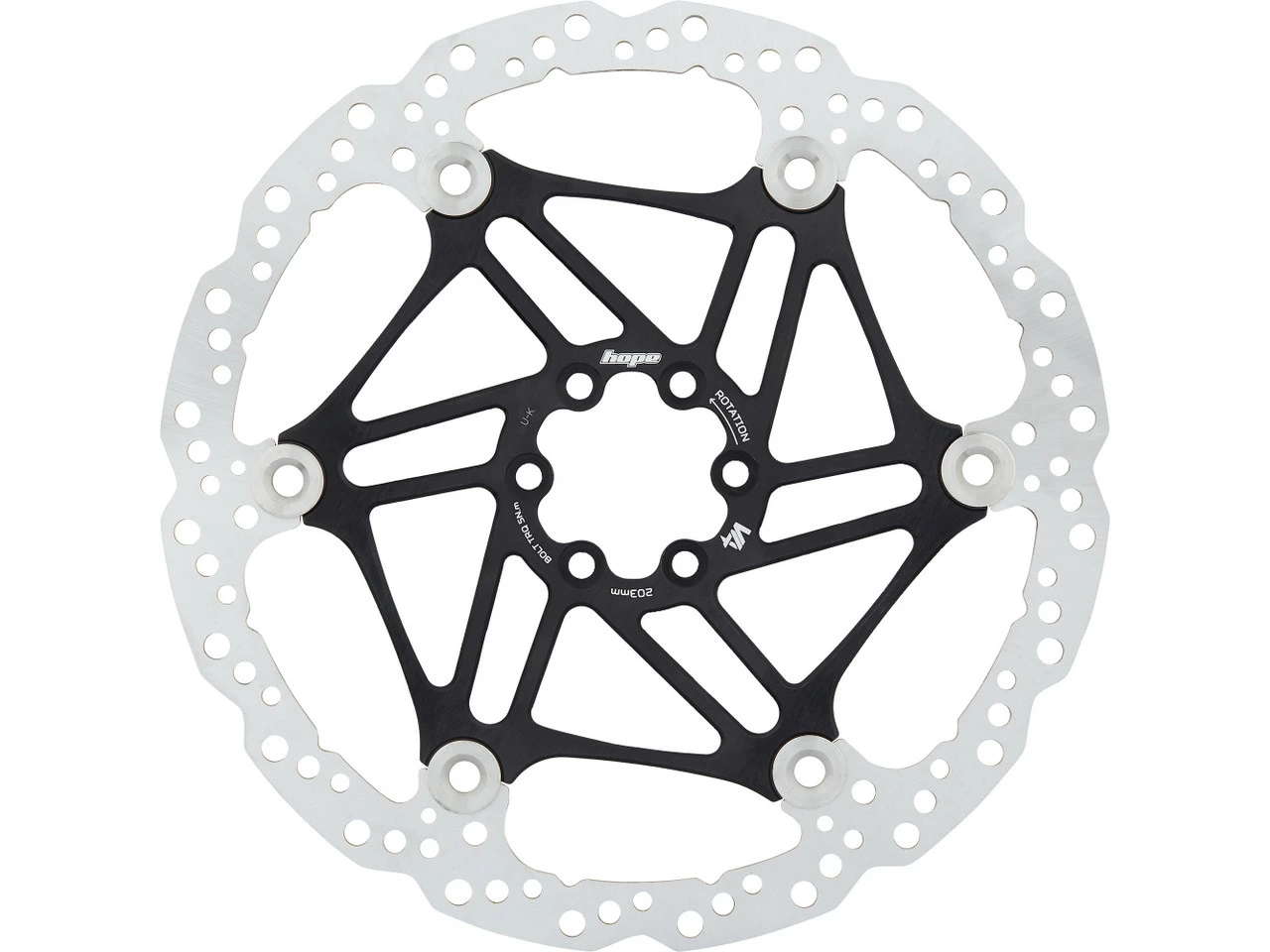 HOPE Bremsscheibe V4 Vented Floating 6-Loch Für Tech V 3 HOPE Bremsscheibe V4 Vented Floating 6-Loch Für Tech V