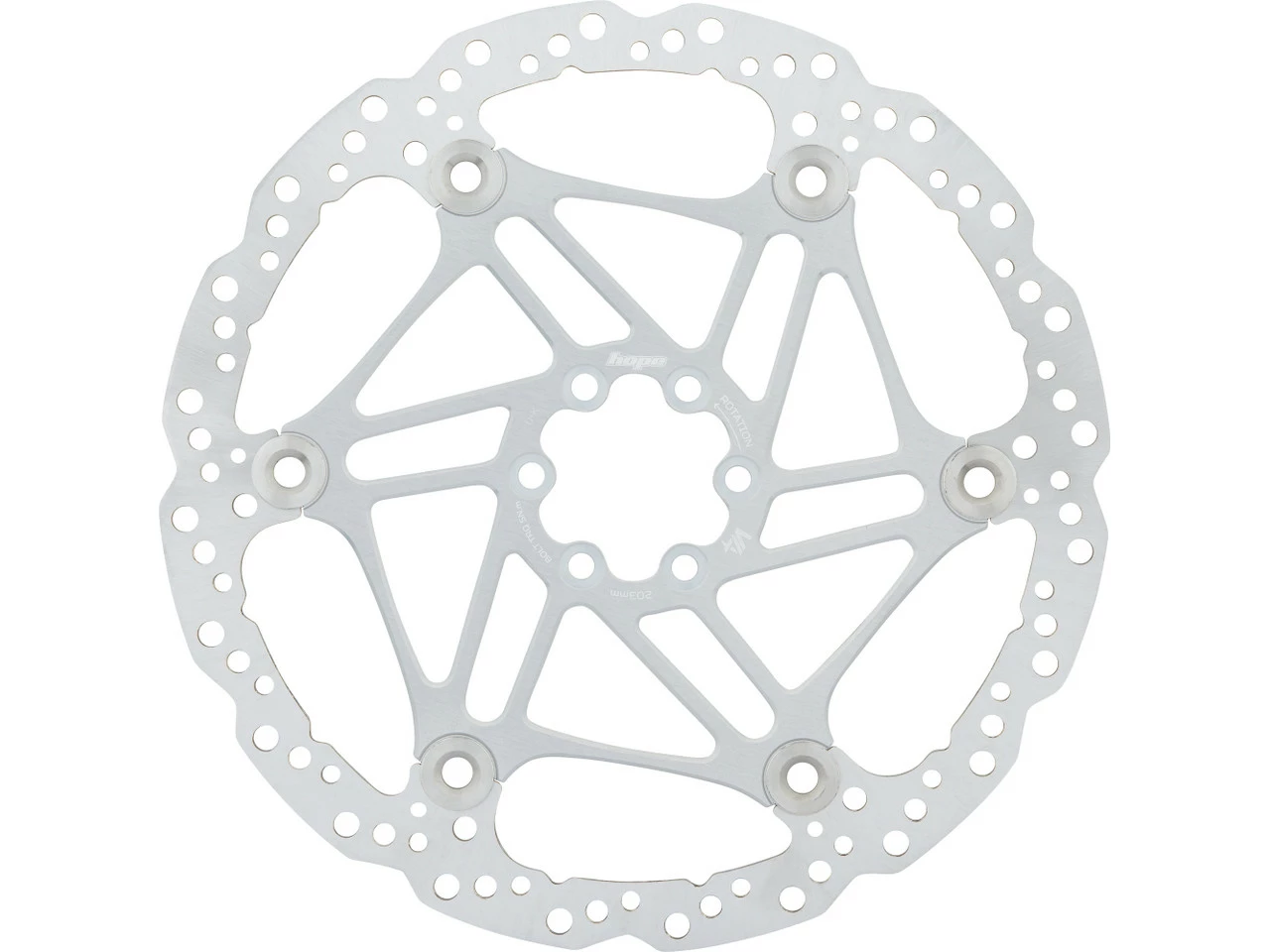HOPE Bremsscheibe V4 Vented Floating 6-Loch Für Tech V 6 HOPE Bremsscheibe V4 Vented Floating 6-Loch Für Tech V – Bild 4