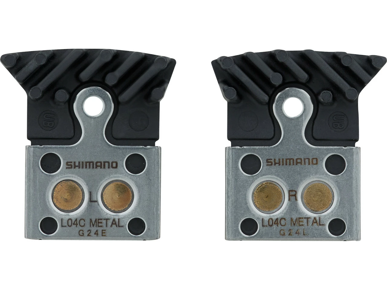 Shimano Bremsbeläge L04C-MF Für Flat Mount 4 Shimano Bremsbeläge L04C-MF Für Flat Mount – Bild 2