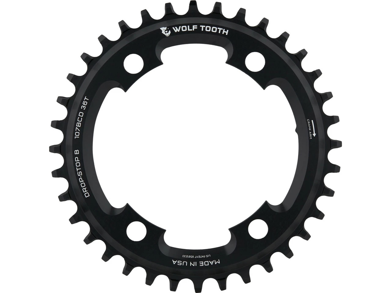 Wolf Tooth Components 107 BCD Kettenblatt Für SRAM 7 Wolf Tooth Components 107 BCD Kettenblatt Für SRAM – Bild 5