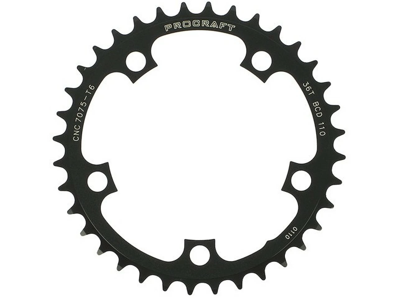 Procraft Kettenblatt Compact, 10-fach, 5-Arm, 110mm Lochkreis 4 Procraft Kettenblatt Compact, 10-fach, 5-Arm, 110mm Lochkreis – Bild 2