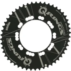 Rotor Kettenblatt Road Aero, 5-Arm, Q-Rings, 110 Mm Lochkreis