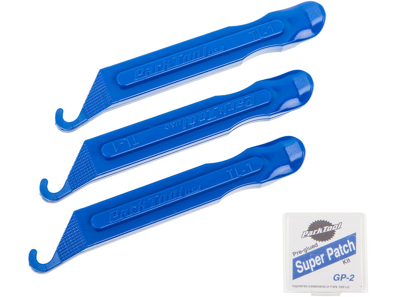 Parktool Reifenheber & Selbstklebende Flicken TR-1 3 Parktool Reifenheber & Selbstklebende Flicken TR-1