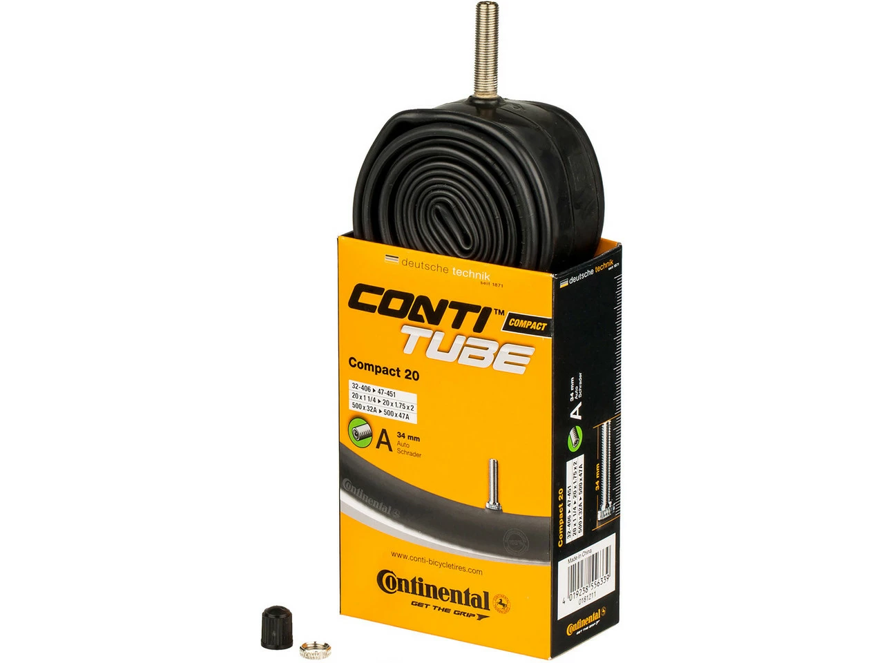 Continental Schlauch Compact 20 3 Continental Schlauch Compact 20