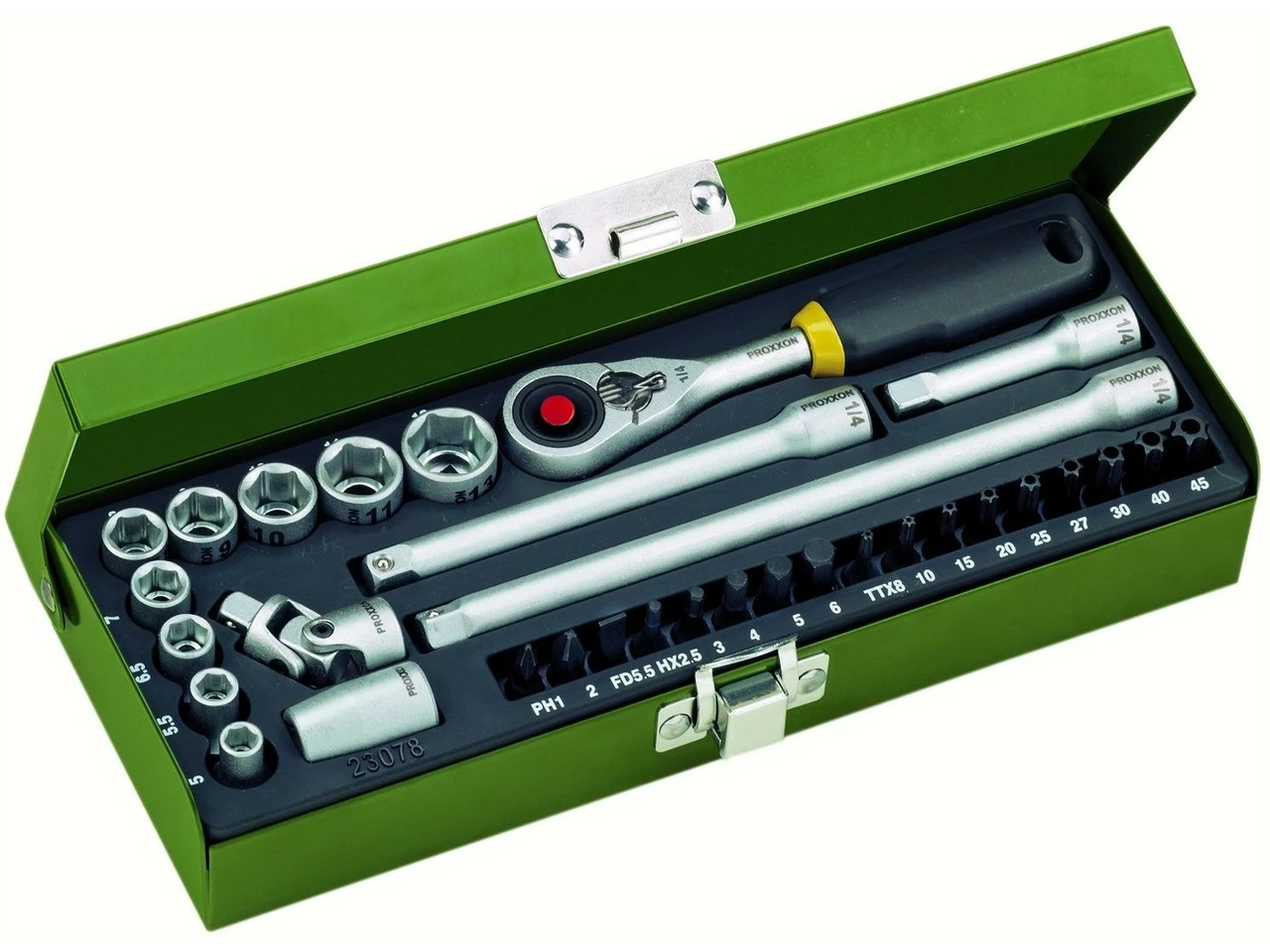 Proxxon 1/4" Feinmechaniker-/Schrauberset 32-teilig 3 Proxxon 1/4" Feinmechaniker-/Schrauberset 32-teilig