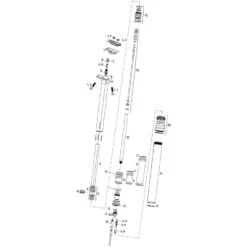 ROCKSHOX Ersatzteile Reverb Stealth Sattelstütze (A1 / 2010-2012)