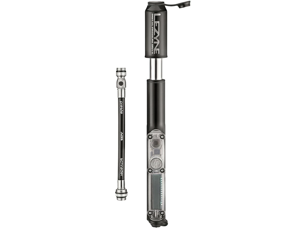 Lezyne CNC Digital Pressure Drive Minipumpe 3 Lezyne CNC Digital Pressure Drive Minipumpe