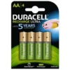Duracell Akku AA HR6 Recharge Ultra - 4 Stück