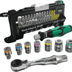 Wera Zyklop Mini Ratsche 1/4" Mit Tool-Check Plus Satz