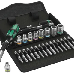 Wera Zyklop Speed Ratsche 1/4" Mit Steckschlüsselsatz