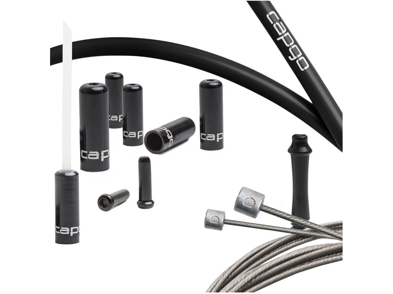 CAPGO OL Schaltzugset Für Campagnolo 4 CAPGO OL Schaltzugset Für Campagnolo – Bild 2