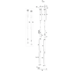 ROCKSHOX Ersatzteile Pike (A1-A2 / 2014-2017) 27,5" -Angebote Rad Gipfel Store 210787