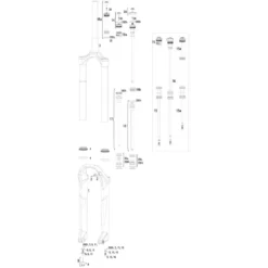 ROCKSHOX Ersatzteile Pike (A1-A2 / 2014-2017) 27,5" -Angebote Rad Gipfel Store 210788