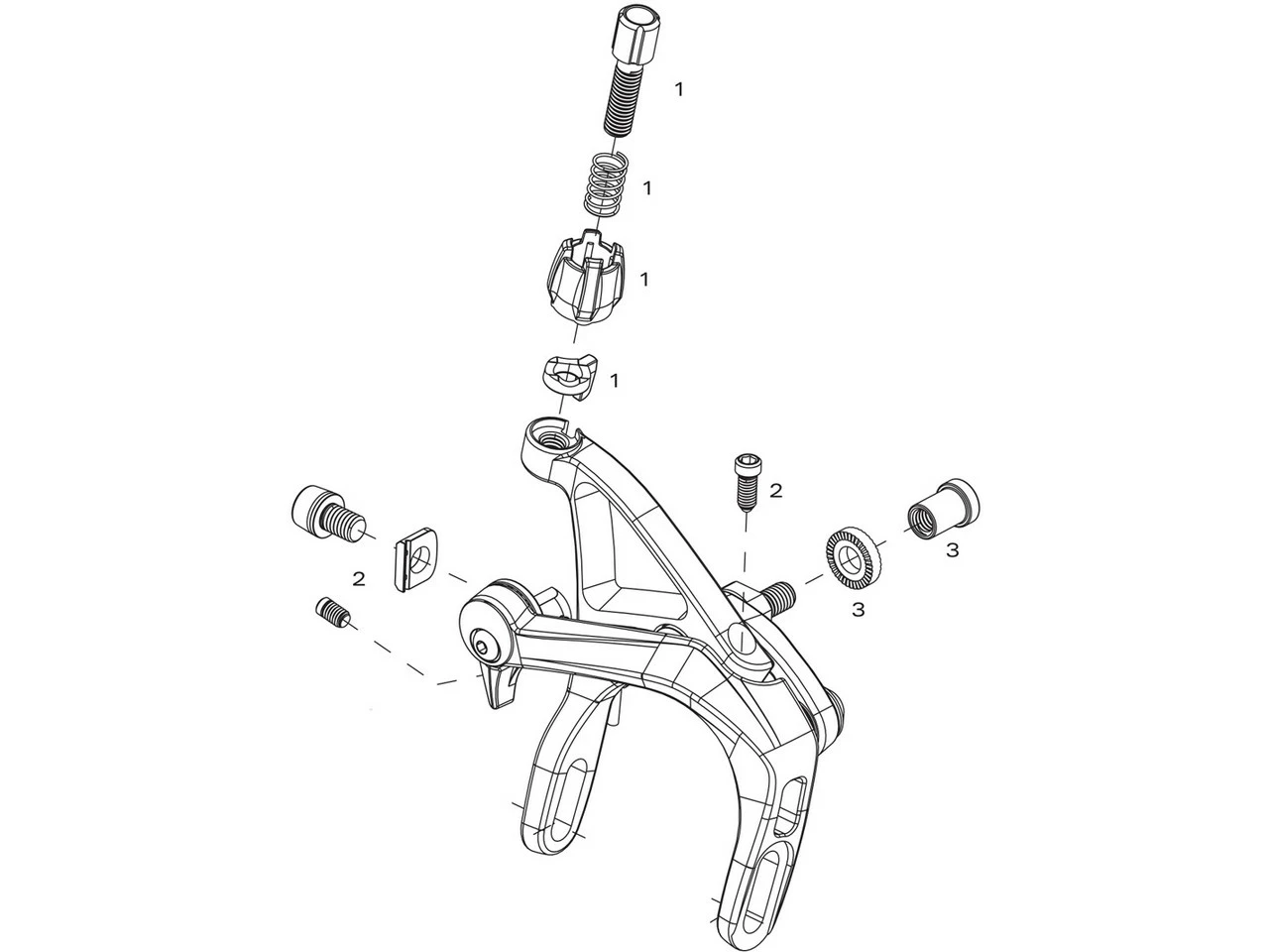 SRAM Ersatzteile Red (2008-2011) Bremse 3 SRAM Ersatzteile Red (2008-2011) Bremse