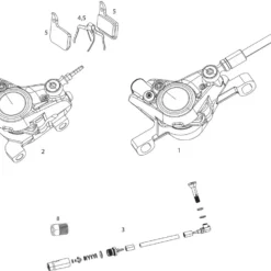 SRAM Ersatzteile Red ETap® HRD Bremssattel