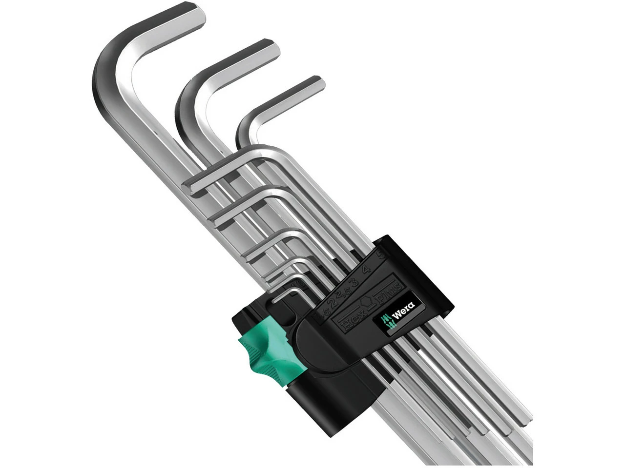 Wera Winkelschlüssel-Satz Hex-Plus Innensechskant PKL 5 Wera Winkelschlüssel-Satz Hex-Plus Innensechskant PKL – Bild 3