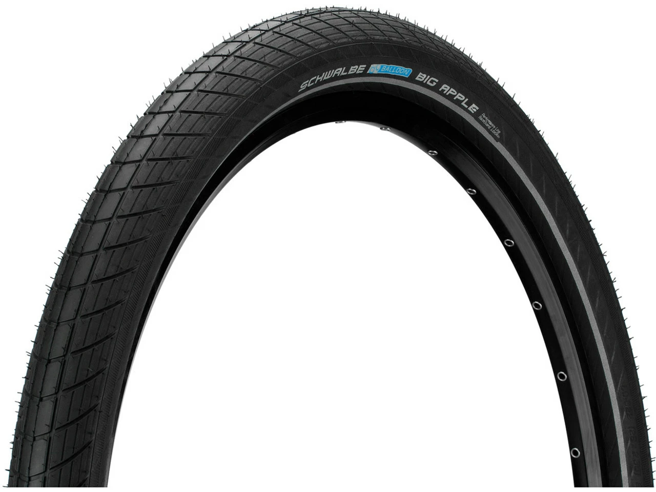 Schwalbe Big Apple Performance 26" Drahtreifen 3 Schwalbe Big Apple Performance 26" Drahtreifen