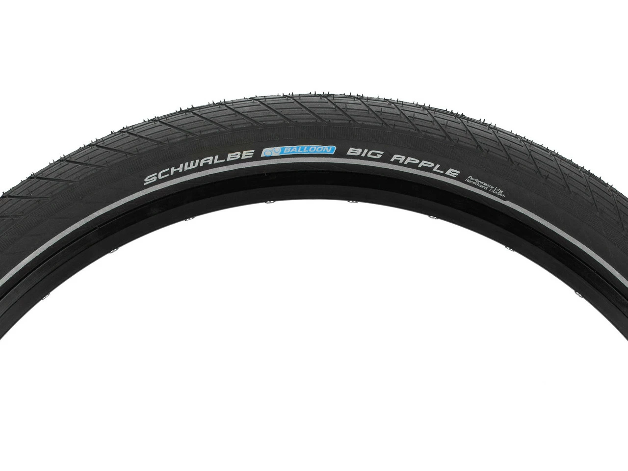 Schwalbe Big Apple Performance 26" Drahtreifen 5 Schwalbe Big Apple Performance 26" Drahtreifen – Bild 3