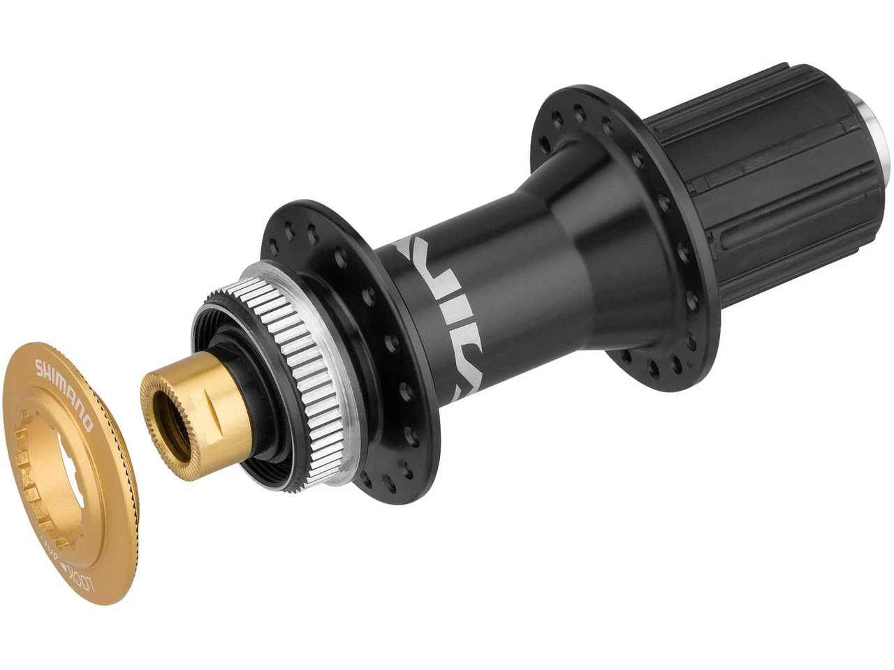 Shimano Saint HR-Nabe FH-M825 Disc Center Lock Für 12 Mm Steckachse 4 Shimano Saint HR-Nabe FH-M825 Disc Center Lock Für 12 Mm Steckachse – Bild 2