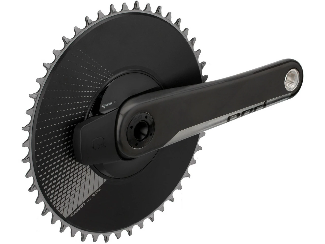 Quarq Red 1 AXS Aero DUB Powermeter Carbon Kurbelgarnitur 5 Quarq Red 1 AXS Aero DUB Powermeter Carbon Kurbelgarnitur – Bild 3