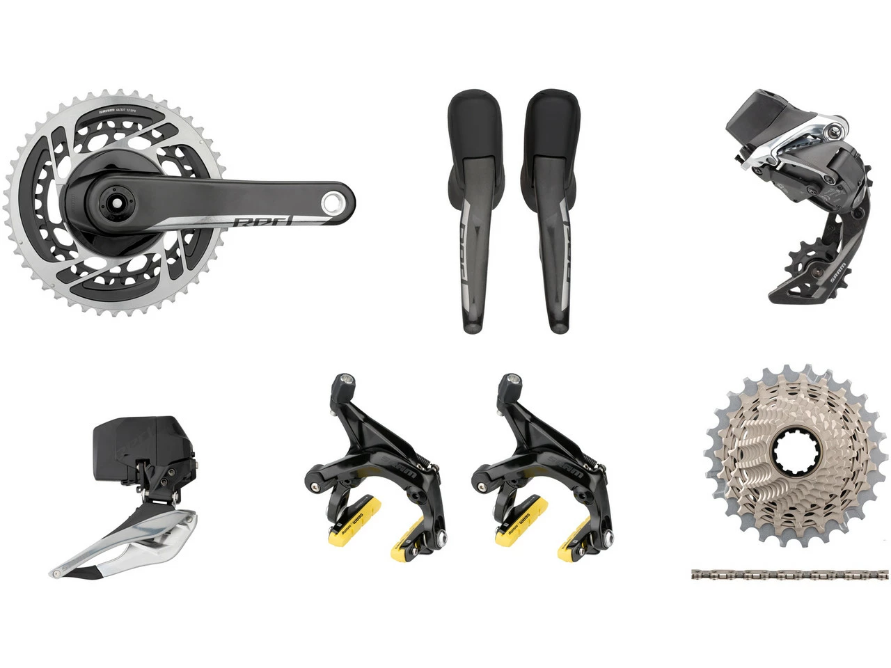 SRAM Red ETap AXS Road Gruppe 2x12-fach 33-46 Mit Direct Mount 3 SRAM Red ETap AXS Road Gruppe 2x12-fach 33-46 Mit Direct Mount