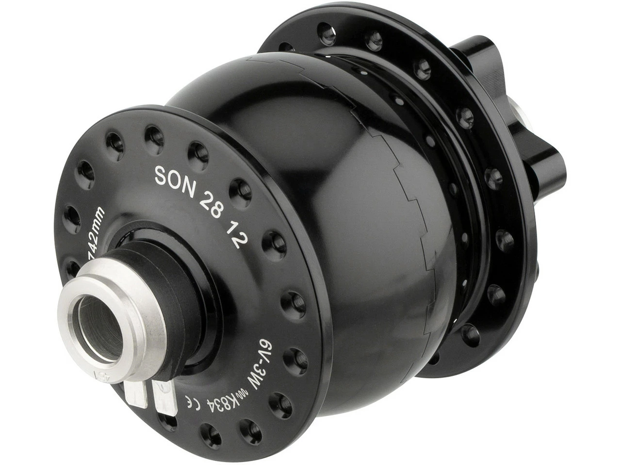 SON 28 12 Disc 6-Loch Nabendynamo 4 SON 28 12 Disc 6-Loch Nabendynamo – Bild 2