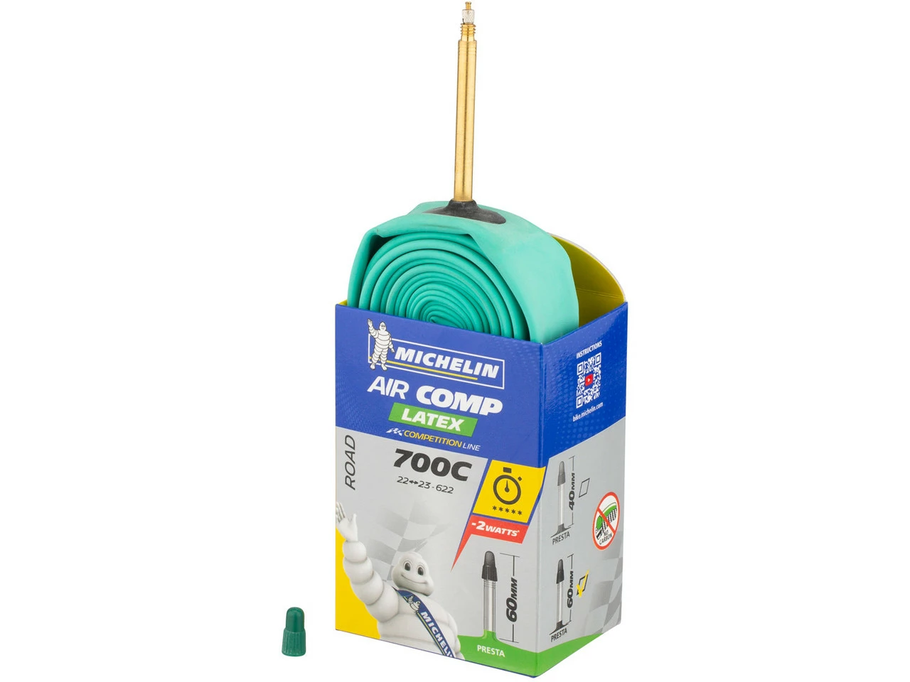 Michelin Schlauch A1 Aircomp Latex Road Für 28" 3 Michelin Schlauch A1 Aircomp Latex Road Für 28"