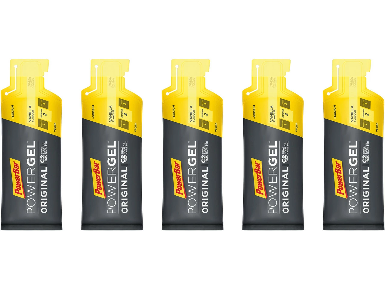 Powerbar PowerGel Original - 5 Stück 4 Powerbar PowerGel Original - 5 Stück – Bild 2